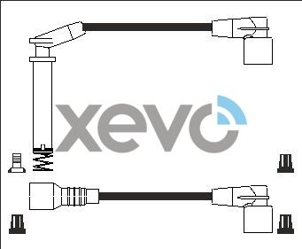 ELTA AUTOMOTIVE Комплект проводов зажигания XHT4132